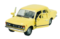 Welly Fiat 125P Beige 1:34 Die Cast Metal Neu Im Kasten