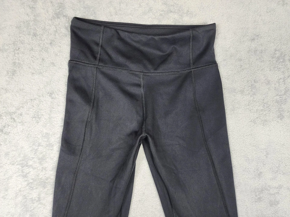 Marika Leggings Womens Medium Black High Rise Yoga Pants Stretch Athletic Gym - Image 2 of 4