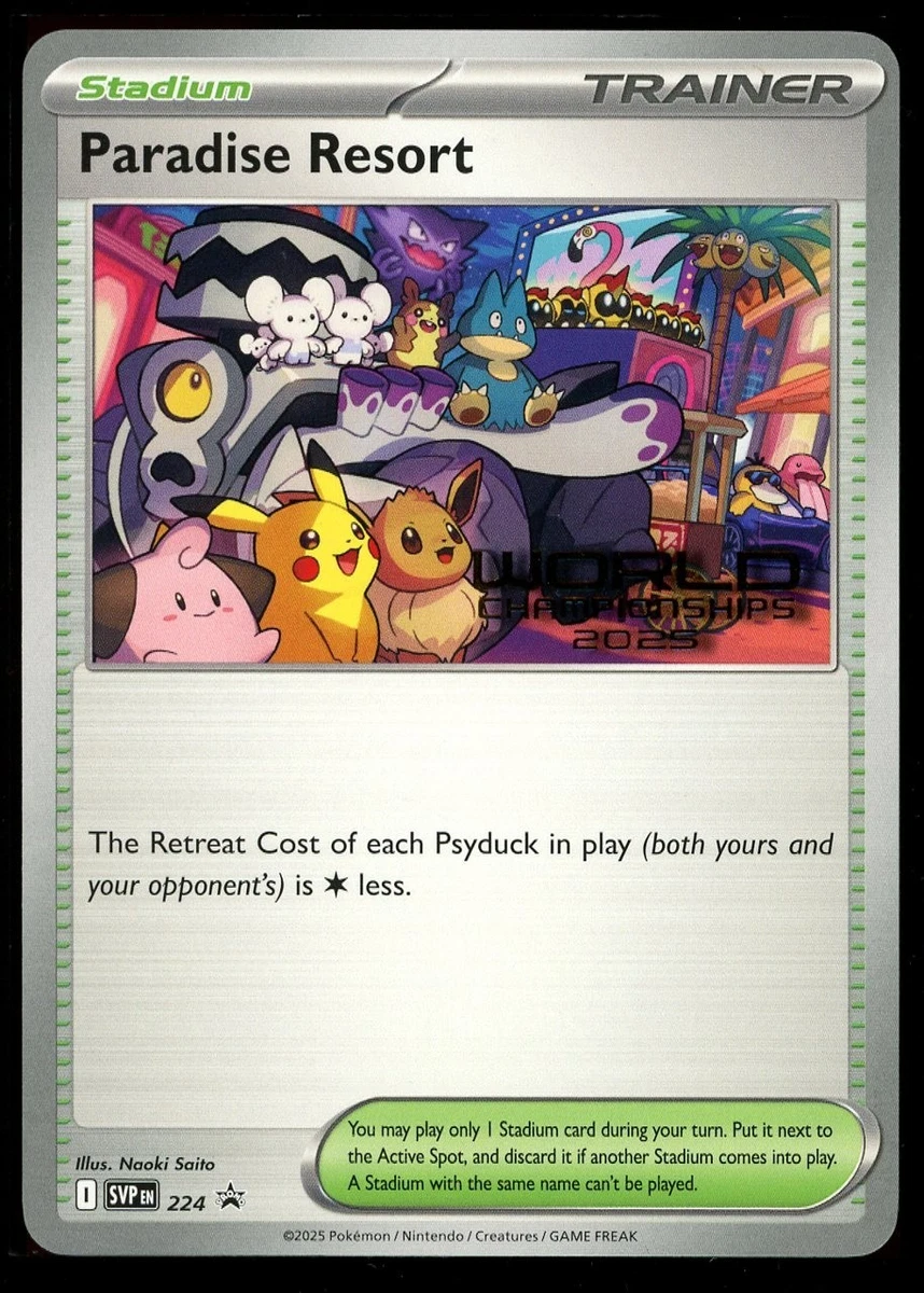 Paradise Resort Pokémon TCG Cards for sale | eBay