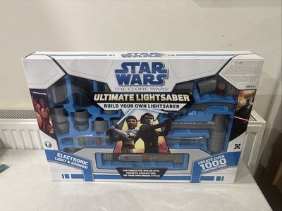 Star Wars Clone Wars Ultimate Lightsaber - Build Your Own Lightsaber - BRANDNEU