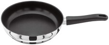 Image of Judge Vista Stainless Steel Non-Stick Medium Skillet Frying Pan 24cm, Induction