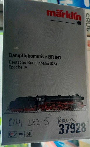 Märklin 37928 BR 041 Mfx+, DCC sonido completo 24 funciones humo Seuthe 10 nuevo embalaje original | Condition: Neu: Sonstige (siehe Artikelbeschreibung)