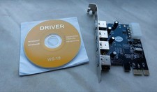 USB-3.0-Controller-Karte PCI Express (PCIe) zu 3&times; USB 3.0, VIA VL805
