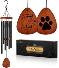 Steadstyle Pet Memorial Gifts for Dogs, Dog Memorial, Pet Memorial Wind Chime, L