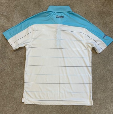 LACOSTE x ANDY RODDICK White Mens Polo Tee Top T shirt short
