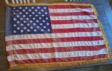 United States 50 Star 3x4 FLAG Military DSA 1969 Vietnam War US Army USED