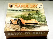 VINTAGE Classic Ind. 1/24 Manta RaySlot car VERY GOOD CONDITION RUNS WELL Extras