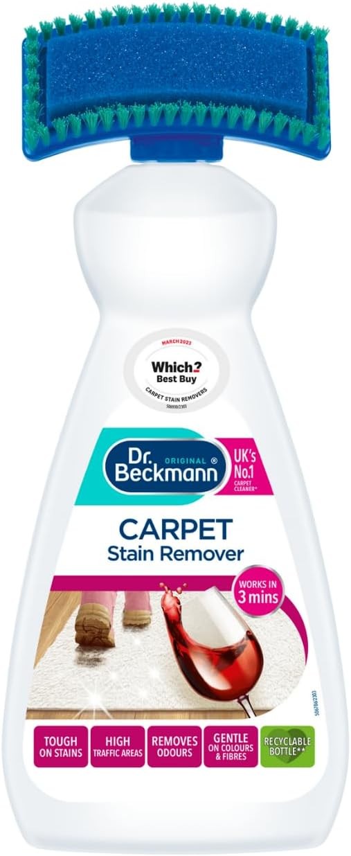 Dr Beckmann Carpet Stain Remover Works in 3 mins 650 ml White 5690₽