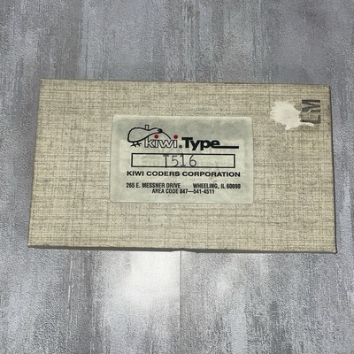 Used KIWI TYPE FONT CODERS CODER PACK TYPE T516,WHEELING, IL
