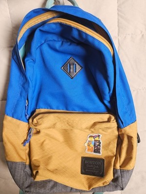 Burton Durable Goods Backpack - Blue/Tan Colorblock, Used