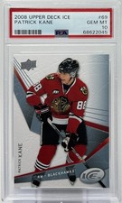 Patrick Kane PSA 10- 2008 Upper Deck Ice -Blackhawks, Red Wings, Best US Born?