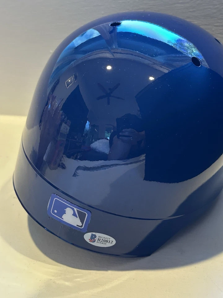 Vladimir Guerrero Jr. Signed Rookie Batting Helmet Beckett COA Bluejays - Image 4 of 4