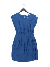 Jack Wills A-Line Midi Dress UK8 in Blue