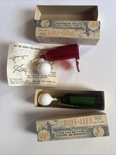 Vintage Mackenzie Tool And Engineering Company Bait Life Bait Protector In Boxes