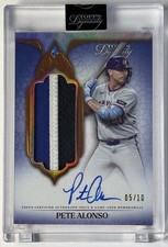 Topps 2025 Dynasty Dynastic Data Pete Alonso New York Mets Auto Relic 10 Topps 2025 Dynasty Dynastic Data Pete Alonso New York Mets Auto Relic 10