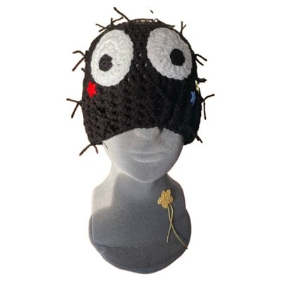 Handwoven Big Eye Hat Crocheted Beanies Hat for Outdoor Gift for Women