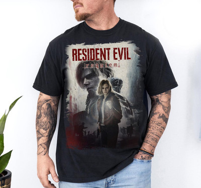 Resident Evil Requiem 2026 Vintage Shirt Horror Game Fan Tee