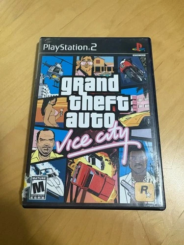 Grand Theft Auto: Vice City - Sony PlayStation 2 PS2 -  No Manual NTSC
