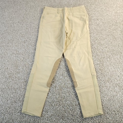 Ariat Girl’s Riding Breeches 16 Tan Knee Patch Youth Equestrian Horseback