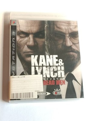 Kane and Lynch DEAD MEN PS3 PlayStation3