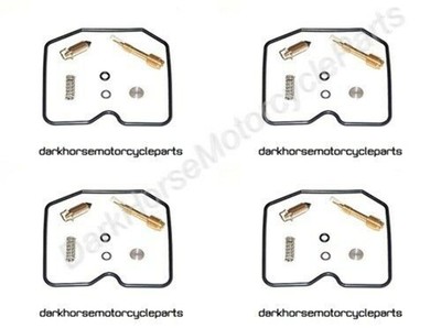 4x Carburetor Rebuild Kits for Kawasaki ZX1000A Ninja 1000R 86-87 K&L 18-2639V