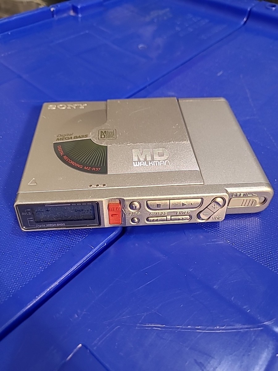 SONY MD WALKMAN MZ-R37 美品 Sony Portable Minidisc Walkman Player/Recorder MZ-R37 | eBay
