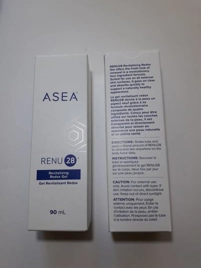 ASEA RENU 28 Revitalizing Redox Gel 90ml GUARANTEED GENUINE ASEA -NEW exp 11/26 - image 4 of 4