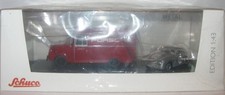 Schuco 1:43 450309200 Ltd Ed Opal Blitz Van + Porsche 356 Racer Factory Sealed