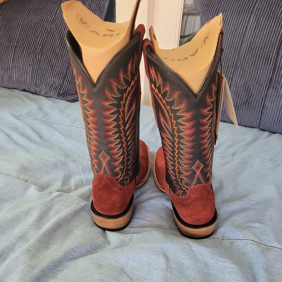 NUEVA Bota de Vaquero Ariat Futurity Time Talla 10ee Foto 4 de 4
