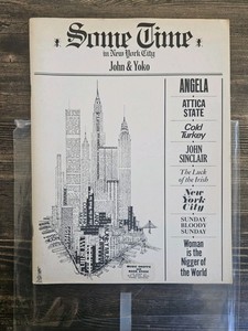 John & Yoko Some Time in New York City Song Book - Maclen Music, Inc.