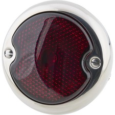 Polished Stainless Steel 12v Led Passenger Tail Light Fits 1933-36 Ford Car