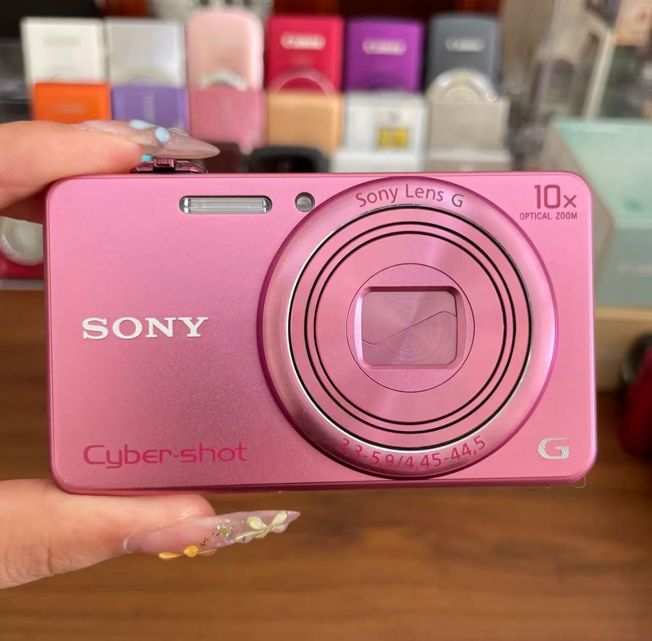SONY Cyber-shot DSC-WX200 18.2 MP 10x Optical Zoom Digital Camera Pink English