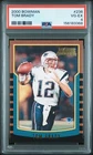 2000 BOWMAN #236 TOM BRADY ROOKIE RC PSA 4