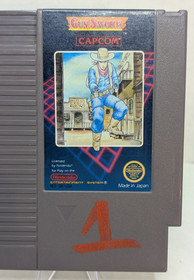 Gun.Smoke (Nintendo NES, 1988) Authentic, Working, Game Cartridge Only