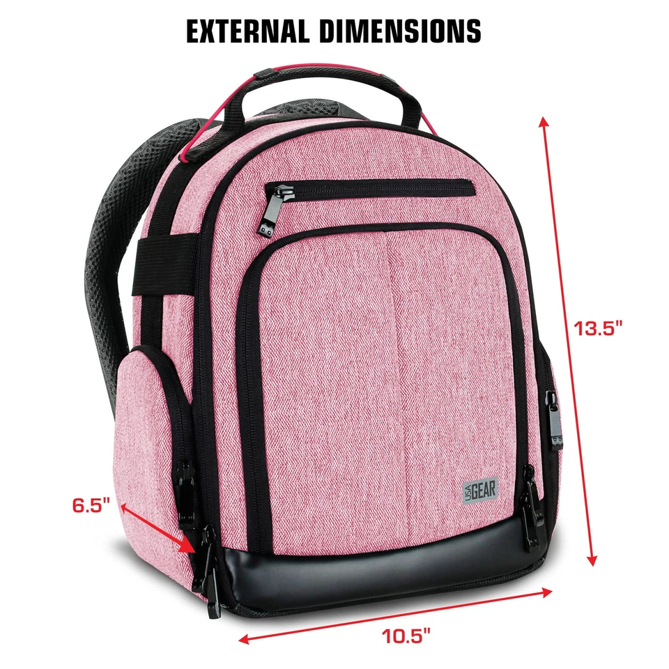 Camera Backpack with Customizable Interior Storage and Weather Resistant Bottom - image 4 of 4
