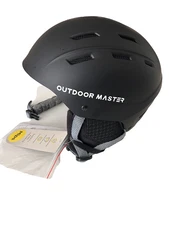 OutdoorMaster Kelvin II MIPS Ski Snowboard Helmet - Small, Men/Women/Youth