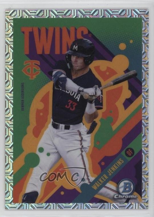 2024 Bowman Chrome Ascensions Mega Box Mojo Refractor Walker Jenkins #BA-5 1j2