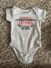 Light Gray “My old man’s tattoos are badder than yours!” Bodysuit — photo 1