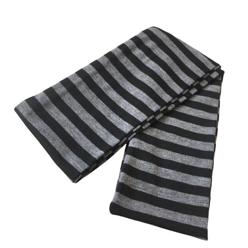 Stripe Scarf Neck Warmer Japanese Skinny Scarf All Matching Cosplay Accessory - Picture 9 of 14