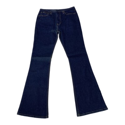 Vintage Flared Bell Bottom Jeans Y2K Low Rise 2000s Sz 3 Lei | eBay