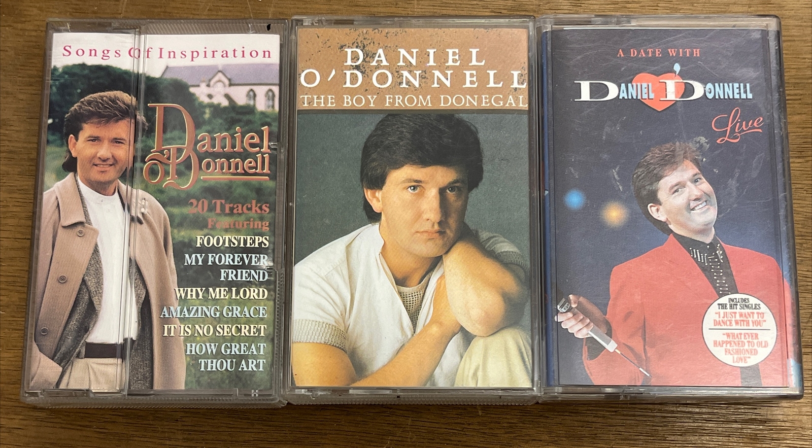 Daniel O'Donnell - Songs of Inspiration, Live, Boy from Donegal - Cassette Tapes