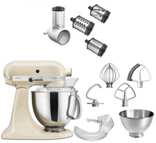 Original KitchenAid Artisan 5KSM175PSEAC in Creme Paket 1 (Zustand: Neu)