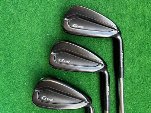 PING G710 Ironset 6-9+W U 6pc RH Blackdot Nspro950gh neo steel Flex Stiif use - Picture 2 of 17