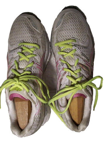 ASICS Gel-Kayano 16  Duomax sz 7.5 White/Pink/Silver Running Shoes T050N - Afbeelding 2 van 8