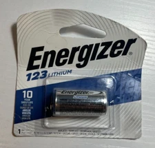 Energizer EL123APBP 123 Lithium Battery BB 12/31