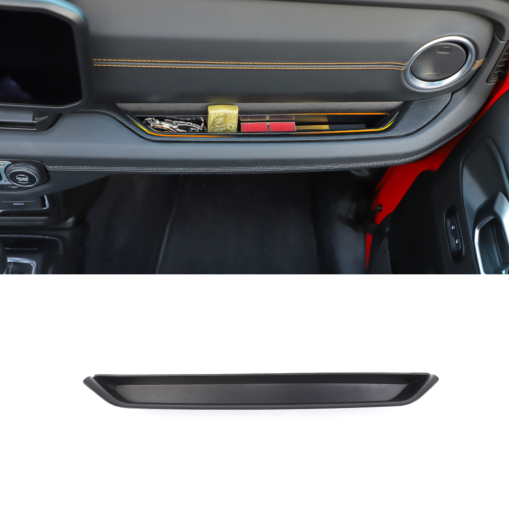 Jeep Wrangler JL 2024+ Car Passenger Tray Organizer with Grab Handle Storage