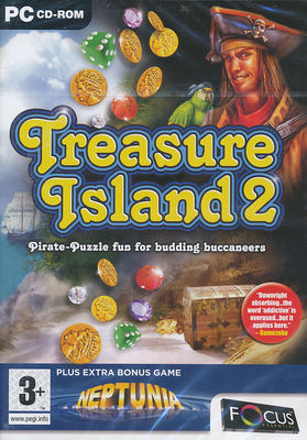 TREASURE ISLAND 2 II +FREE BONUS Puzzle PC Game NEW BOX
