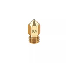 1pc 3D Printer Extruder Brass Nozzle M6 Thread Printer Head 0.4mm Output B6S6