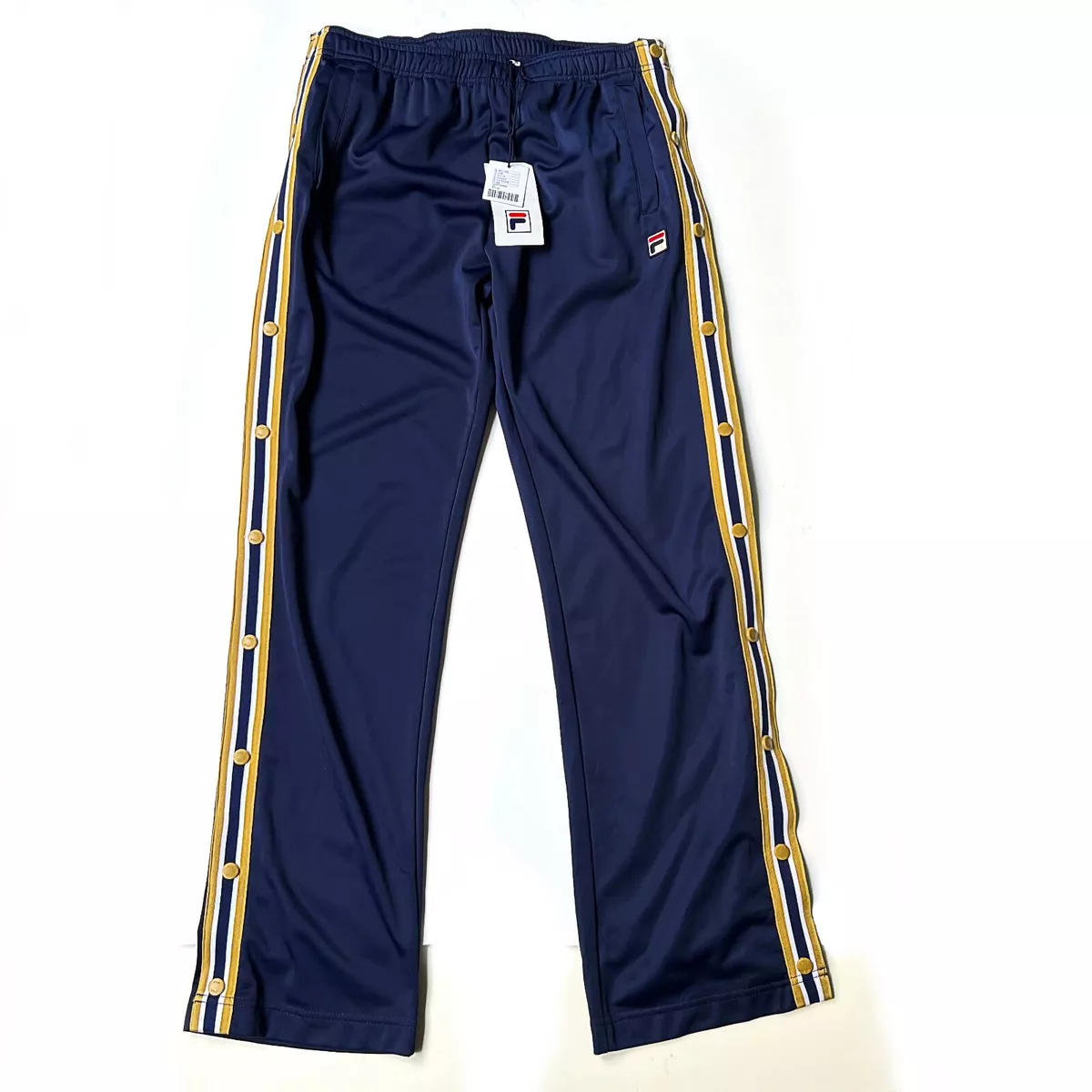 Anbefalede smag sætte ild Urban Outfitters FILA Blue Popper Track Pants Womens Size M | eBay