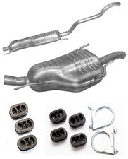Auspuff + Montagezubehör Auspuff für Opel Zafira A 2.0DTi 2.2 DTi 06/03-06/05
